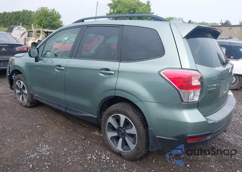 2018 Subaru Forester 2.5I Premium from USA, damaged, VIN JF2SJAEC4JH404549